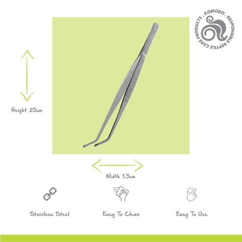 Hüllők etetésére szolgáló fogó, Komodo etetőfogó, szögletes