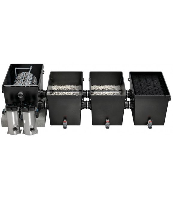 Biológiai modul ProfiClear Premium XL mozgóágy Hel-X-szel