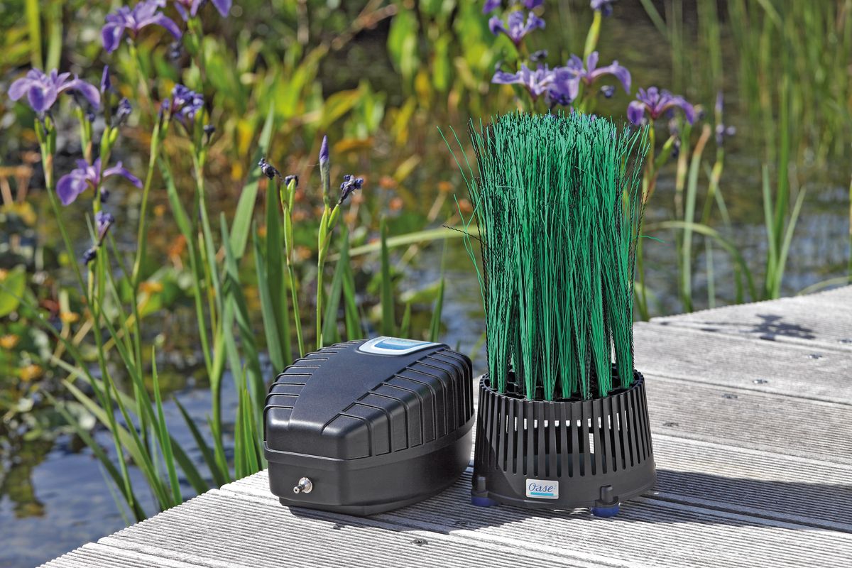 OxyTex Set 500 – Difuzor cu pompă pentru iaz mic