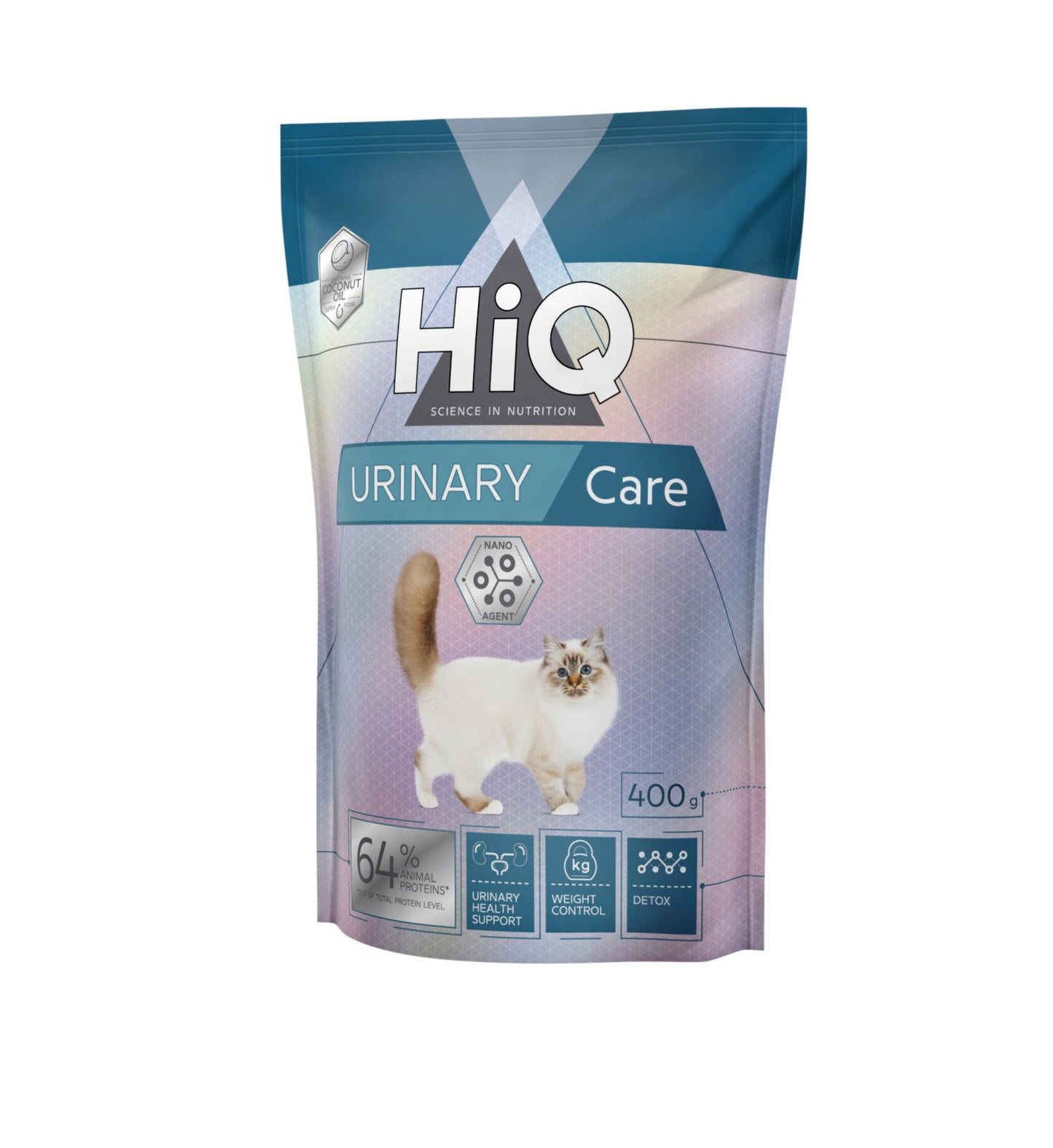 Baromfialapú felnőtt macskáknak szánt diétás eledel, HIQ Urinary Care, 400 g