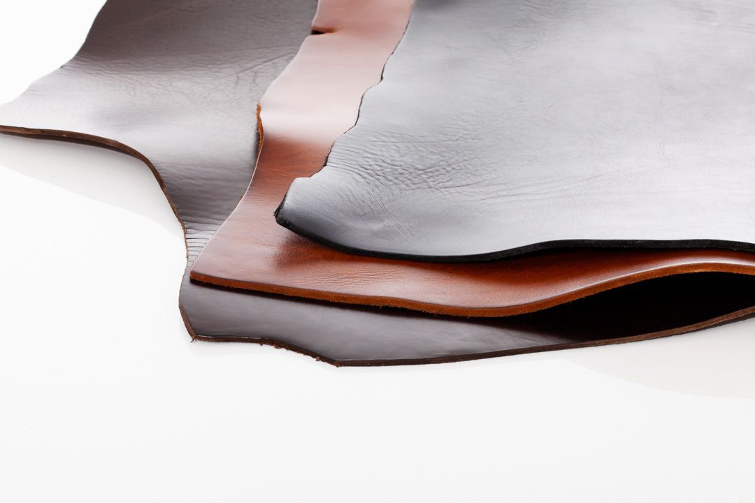 Lesa maro inchis de piele pentru caini, EcoSkin Leas'H 210/2.0 mokka/steel, 210 x 2 cm