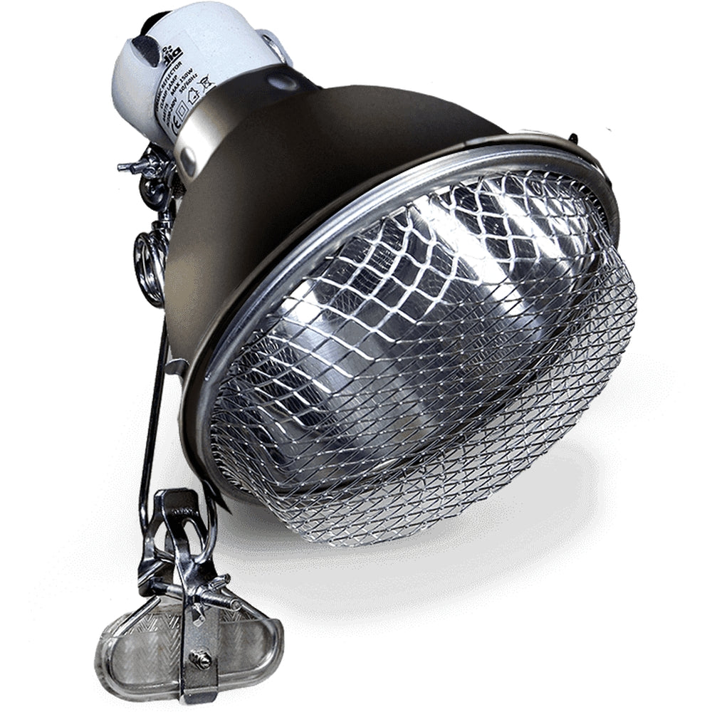 Reflektor lámpa bilincs típusú eszközzel, Arcadia Ceramic Reflector Clamp Lamp Graphite grey, E27, 140 mm
