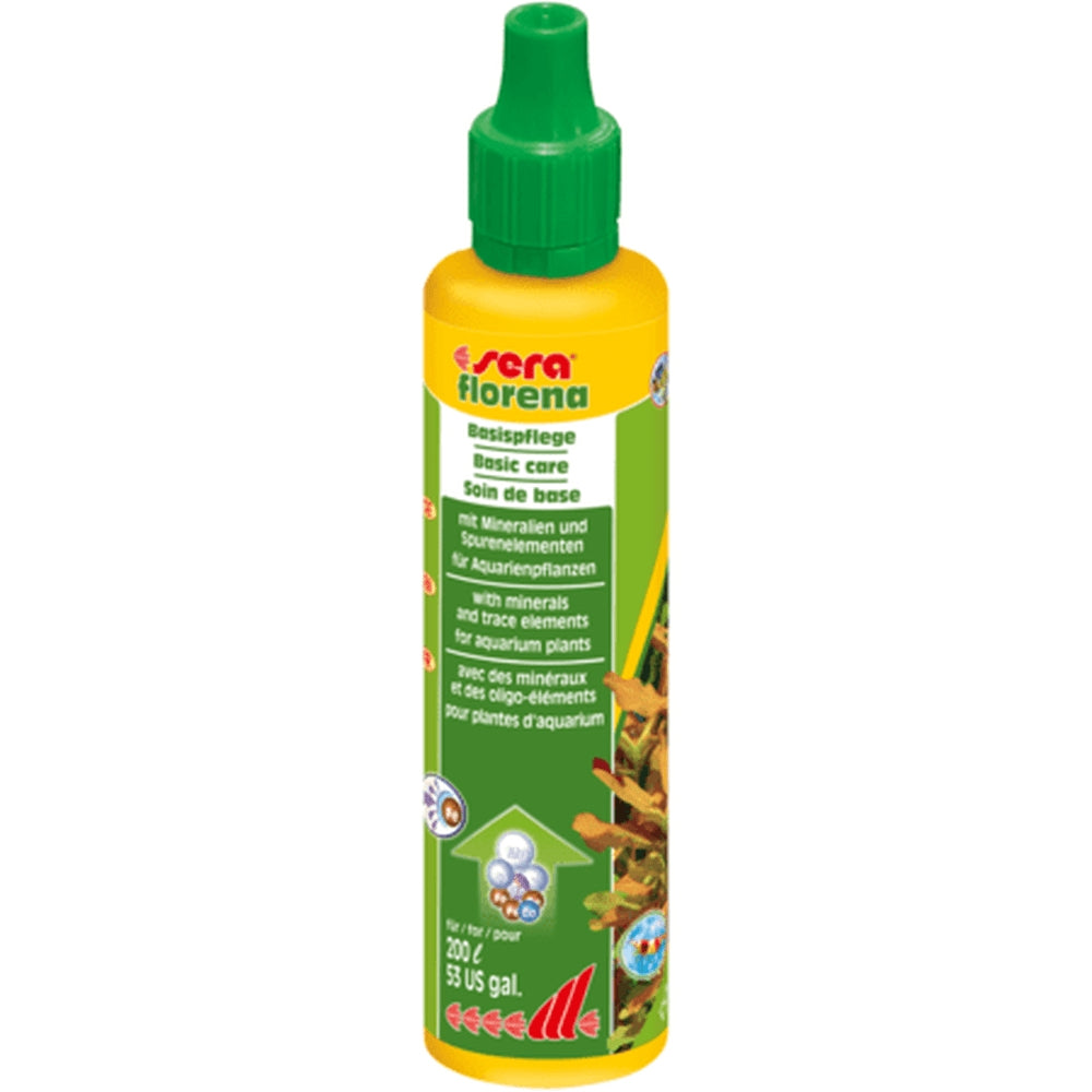 Îngrășământ lichid pentru plantele de acvariu, Sera Florena - 100ml