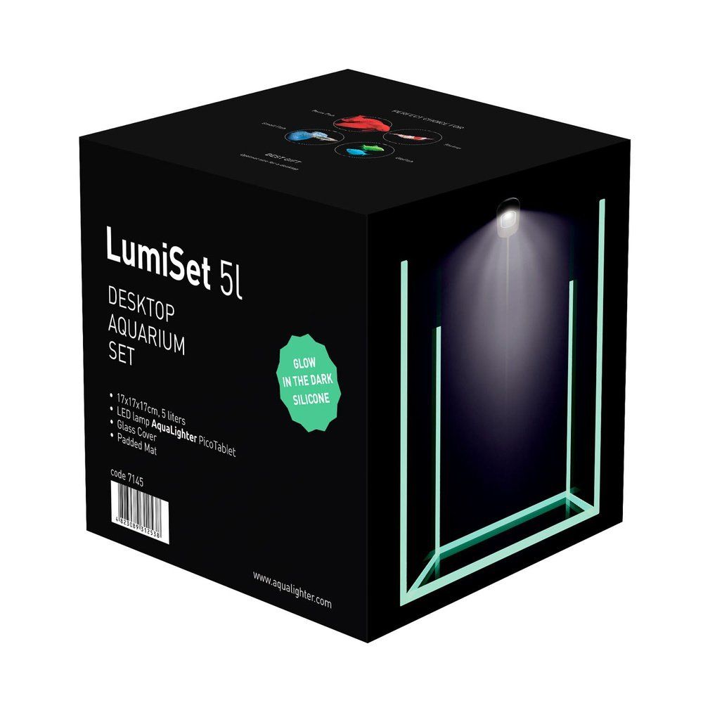 Betta akváriumi szett 5 l, Collar Lumi Set 5L