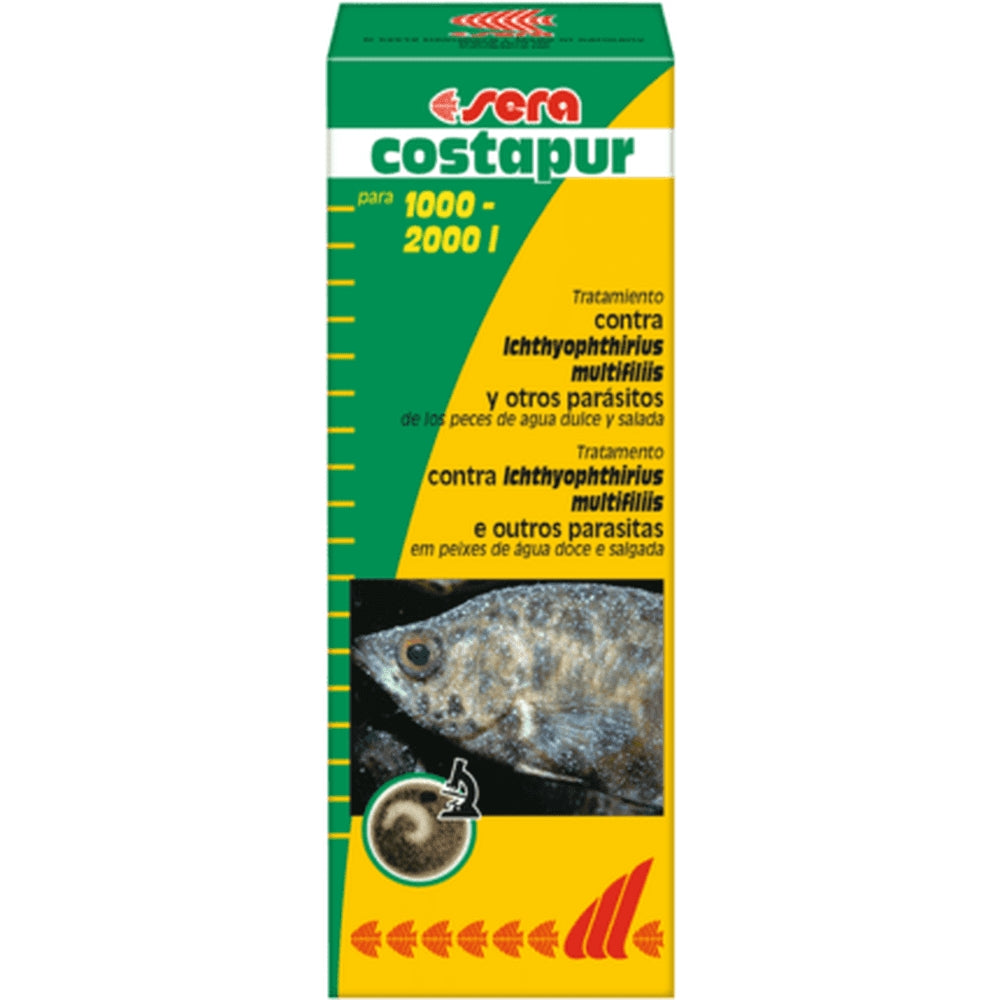 Tratament impotriva parazitilor unicelulari ai pielii, Sera Costapur, 50 ml