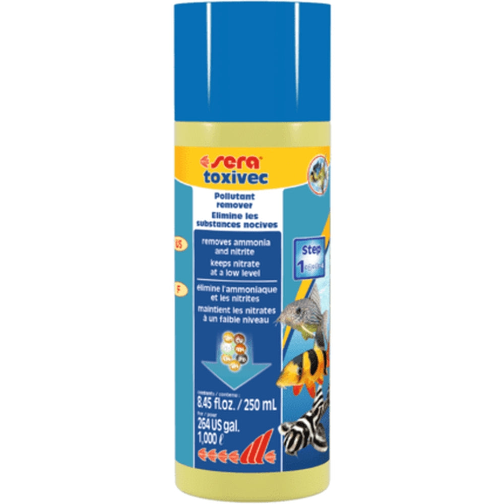 Solutie de neutralizare a poluantilor, Sera Toxivec, 100 ml