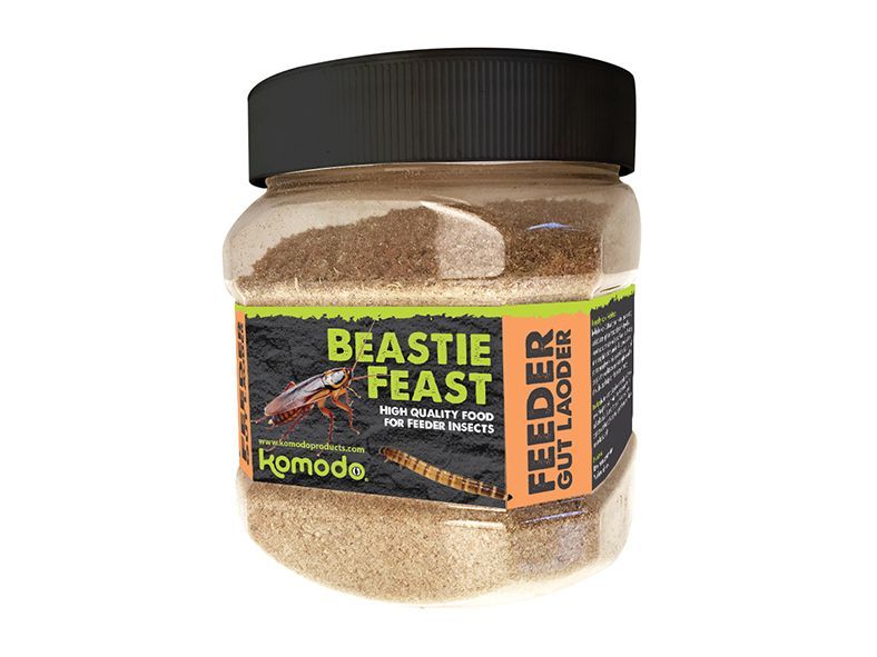 Rovartakarmány por, Komodo Beastie Feast, 300g
