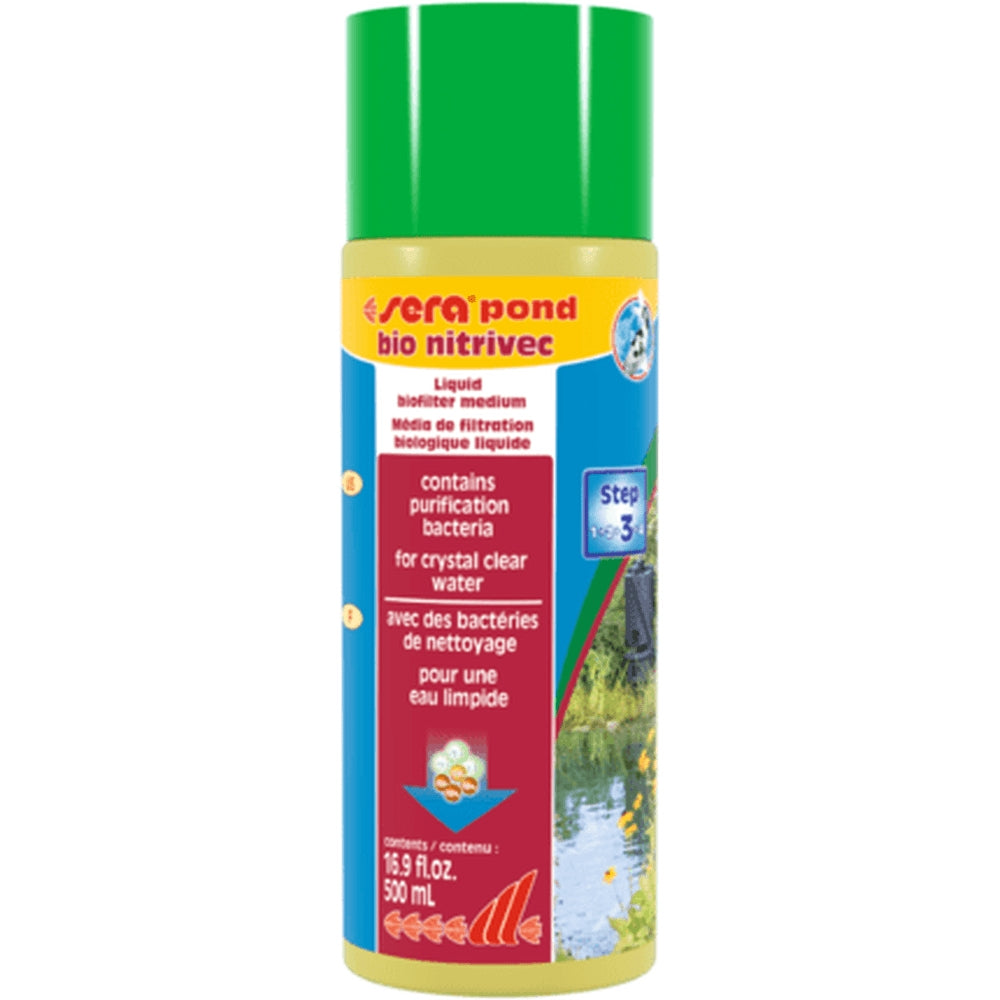 Folyékony tápközeg bioszűrőhöz, Sera Bio Nitrivec, 250 ml