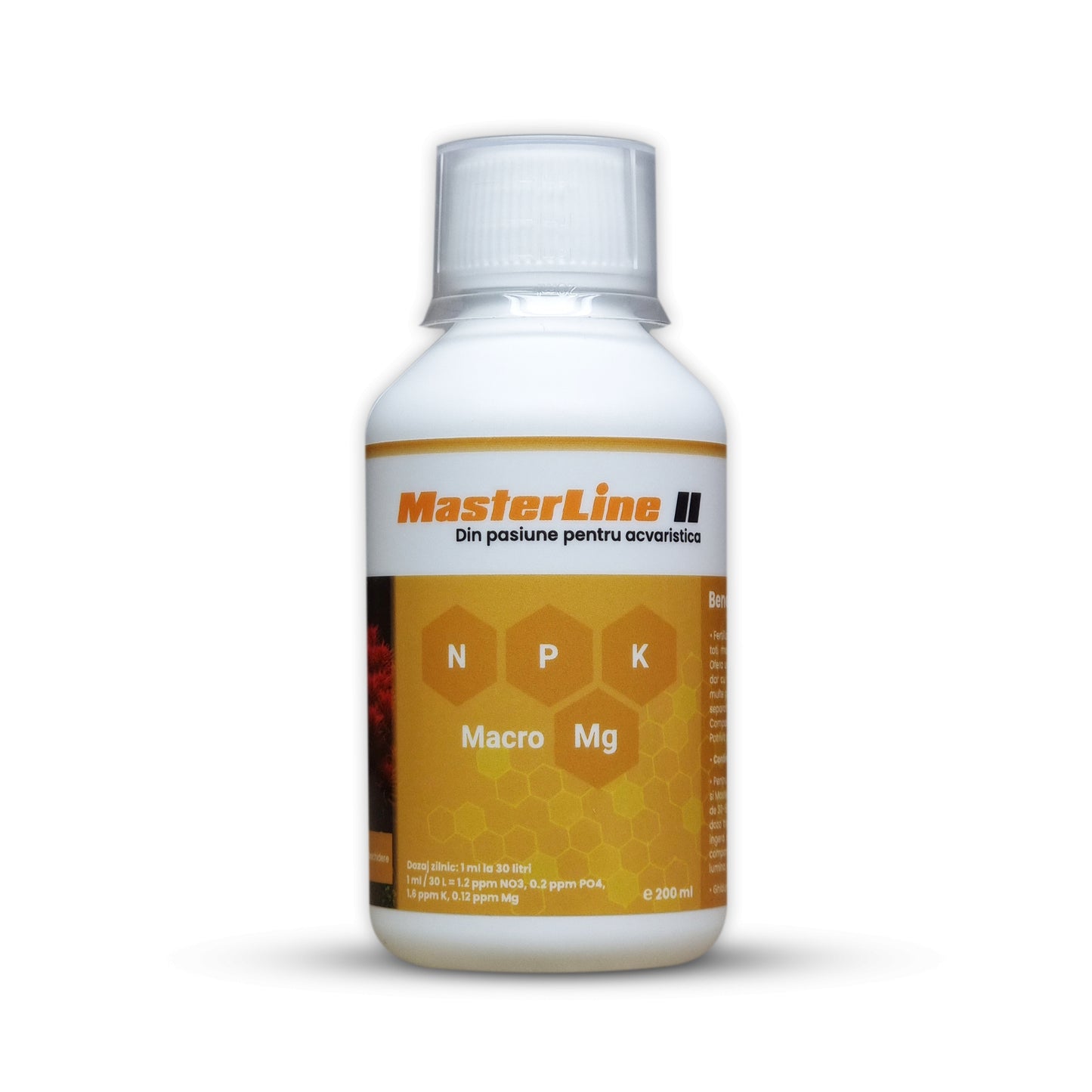Műtrágya vízinövényeknek, MasterLine II, 200 ml