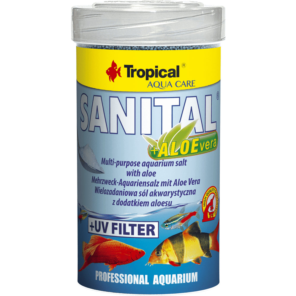 Akvarium só Tropical Sanital + Aloevera 100ml/120g