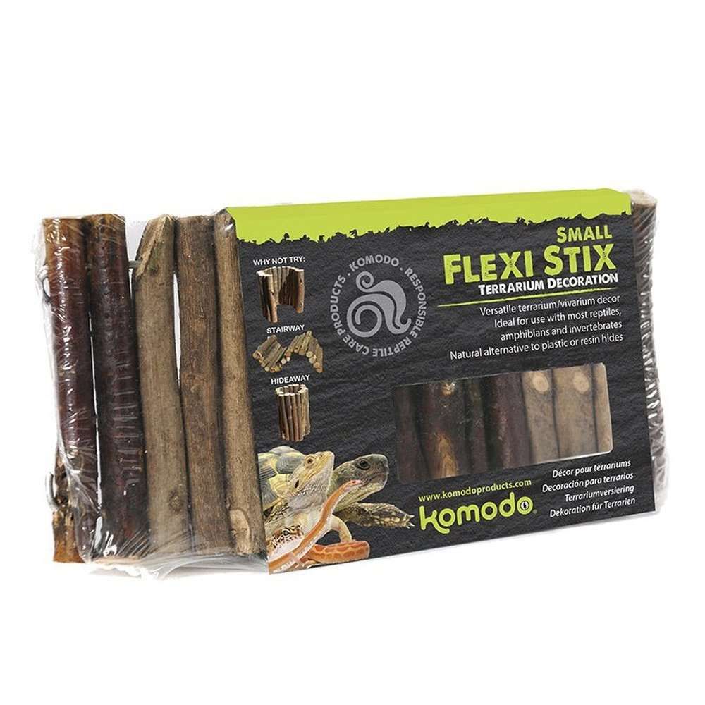Betisoare din lemn pentru decorul terariului, Komodo Flexi Stix Large