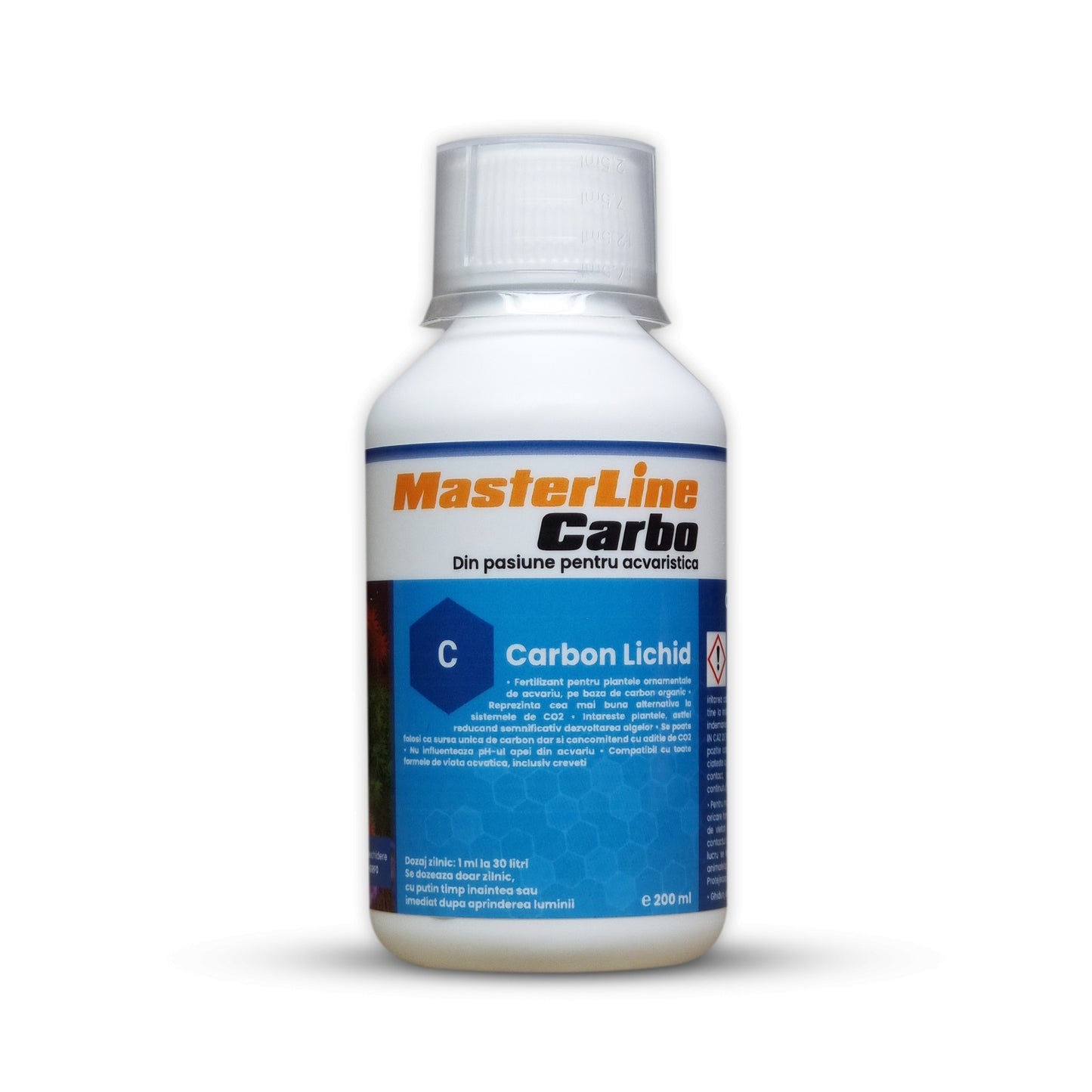 Műtrágya vízinövényeknek, MasterLine Carbo 200 ml