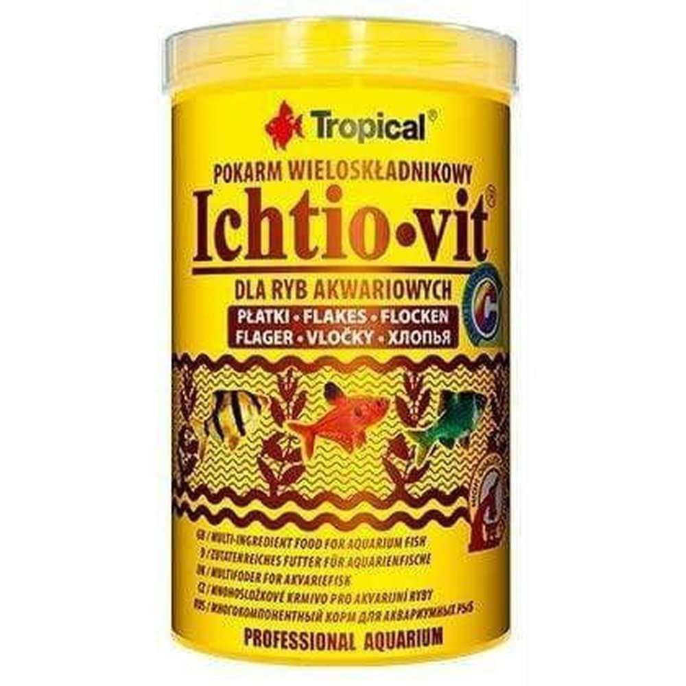 Pehely mindenevő halaknak, Tropical Ichtio-vit, 1000ml/200g