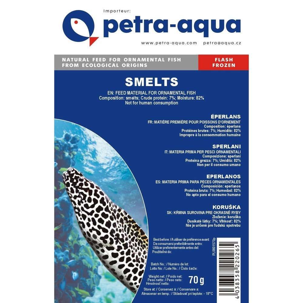 Hrana congelata pentru pesti ornamentali, SMELTS, blister 100 g