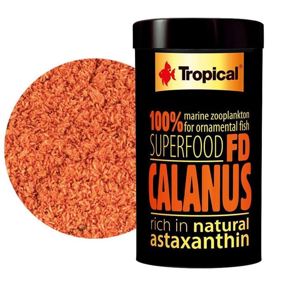 Asztaxantinban és zsírsavakban gazdag élelmiszer, Tropical FD Calanus, 12g/100ml
