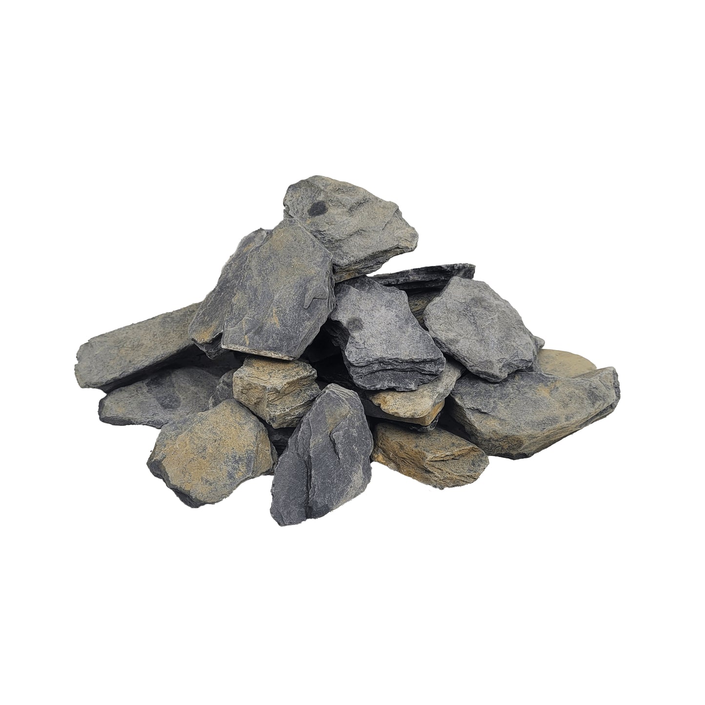 Díszítő kövek akváriumokba és terráriumokba, Wio, Silver Shadow Nano Rocks, 2 kg