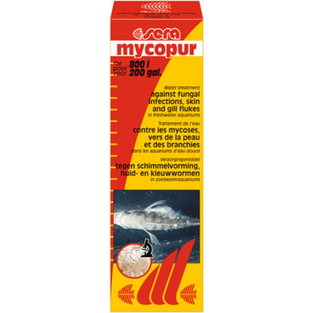 Tratament pesti acvariu, Sera Mycopur, 100 ml
