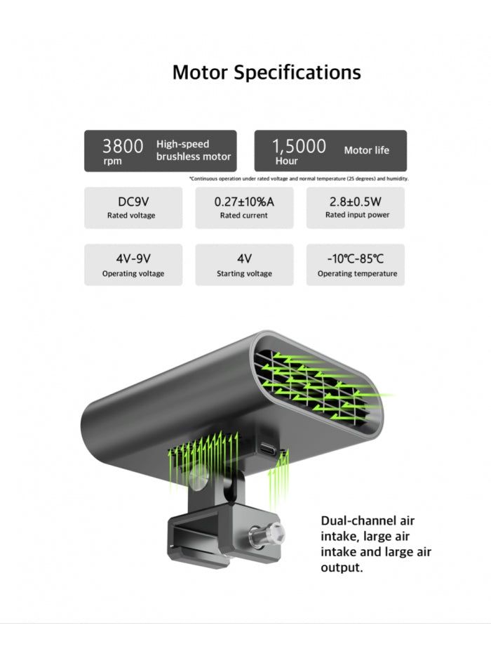 Akváriumi hűtő USB adapter nélkül, Chihiros hűtőventilátor