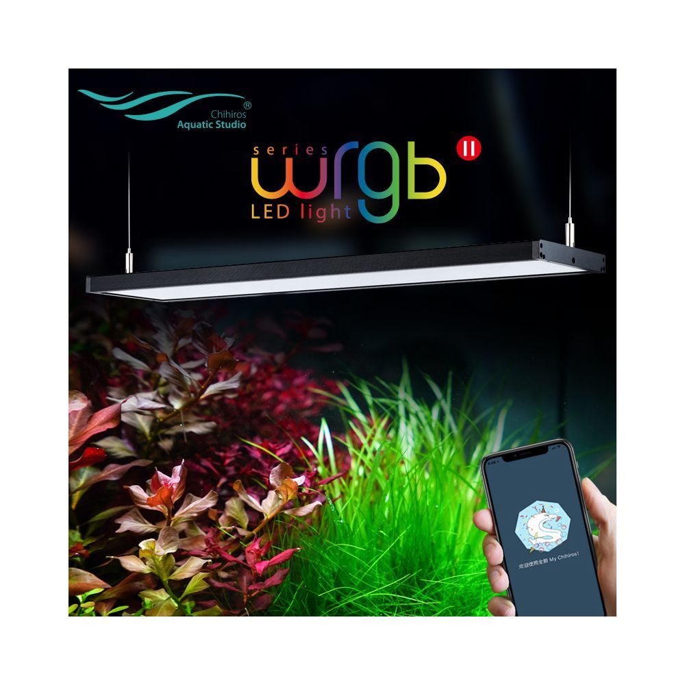Akváriumi lámpa, Chihiros WRGB II 60 Fekete LED lámpa