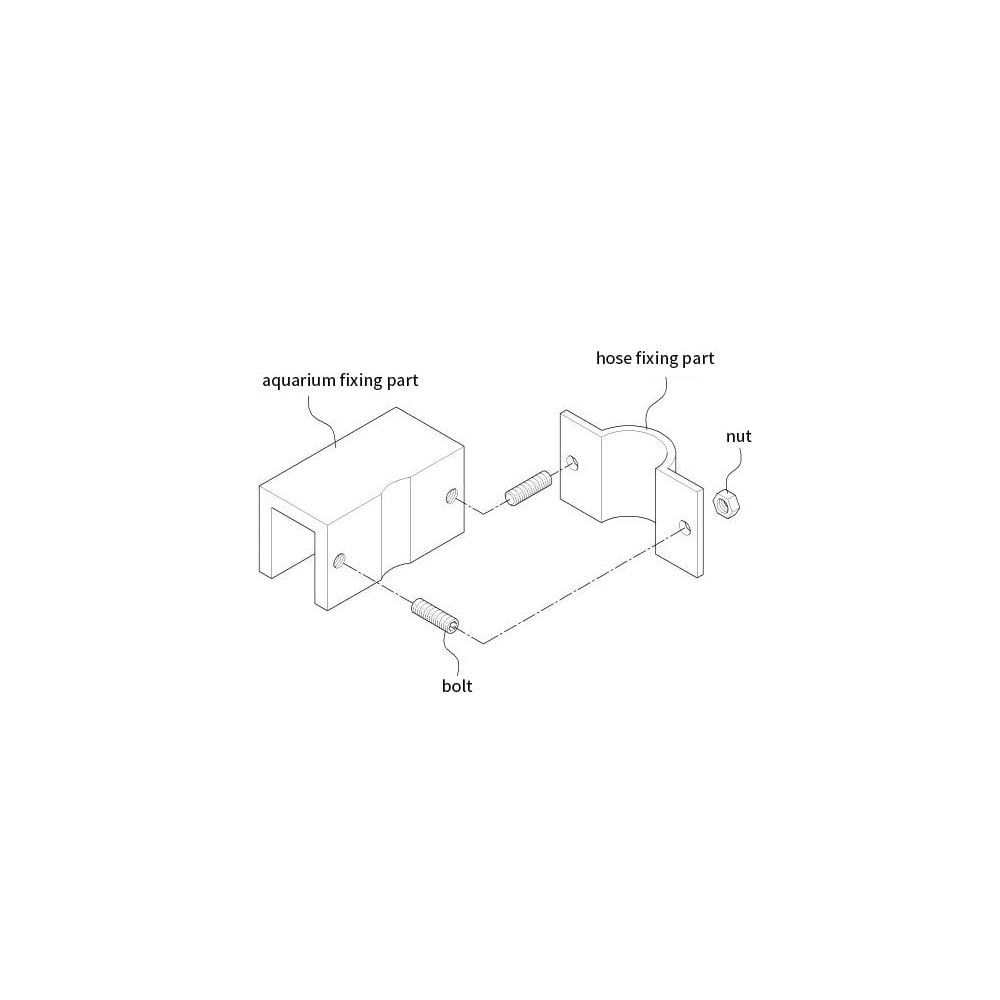 Akvárium tartó bilincs, Aquario Neo Holder ver. 2