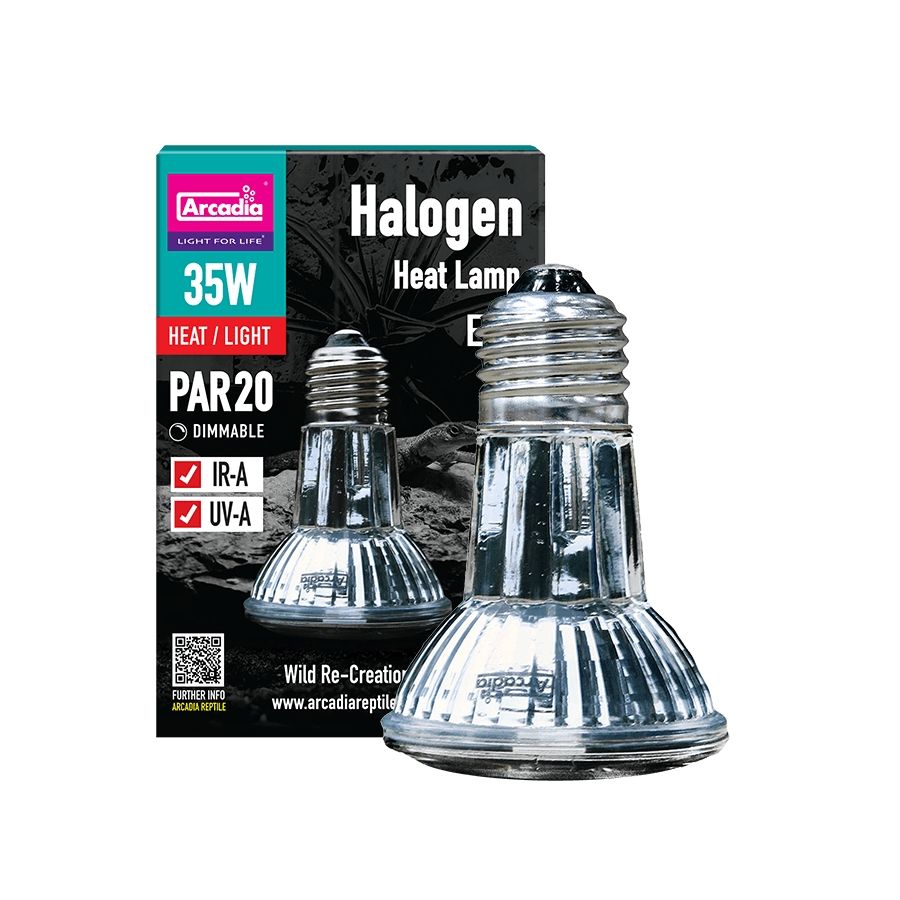 Halogén lámpa terráriumokhoz, Arcadia, Halogen Basking Spot, 35W