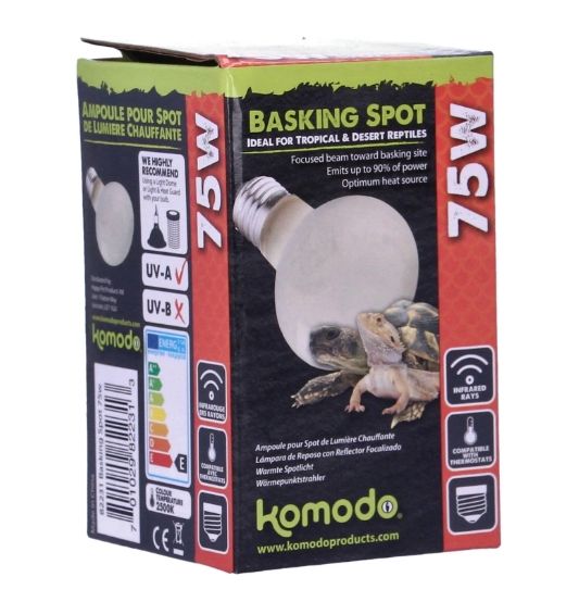 Terráriumi fűtőkör, Komodo Basking Spot Bulb, 75W