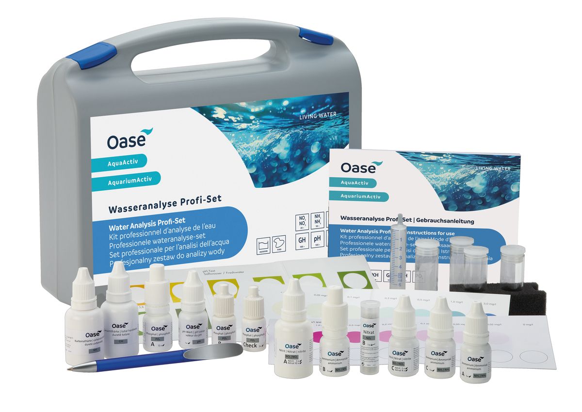 Oase AquaActiv Profi-Set professzionális vízvizsgáló készlet