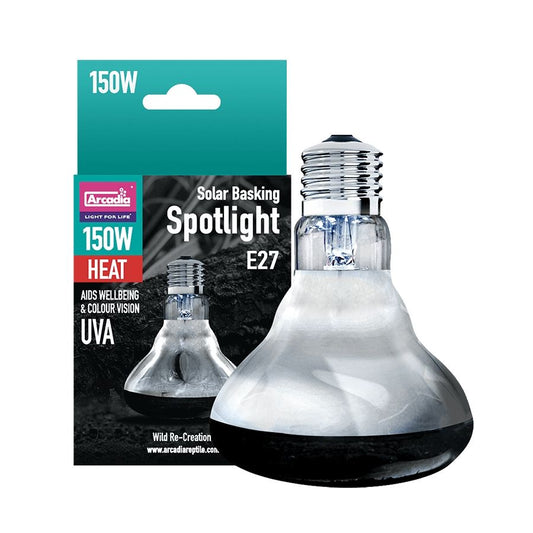 Hüllő fűtőizzó, Arcadia Basking Solar Spotlight, 150W