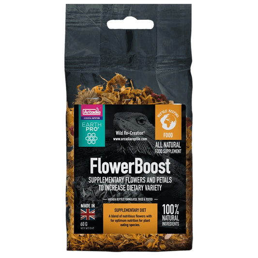 Arcadia EarthPro FlowerBoost hüllőeledel, 60g