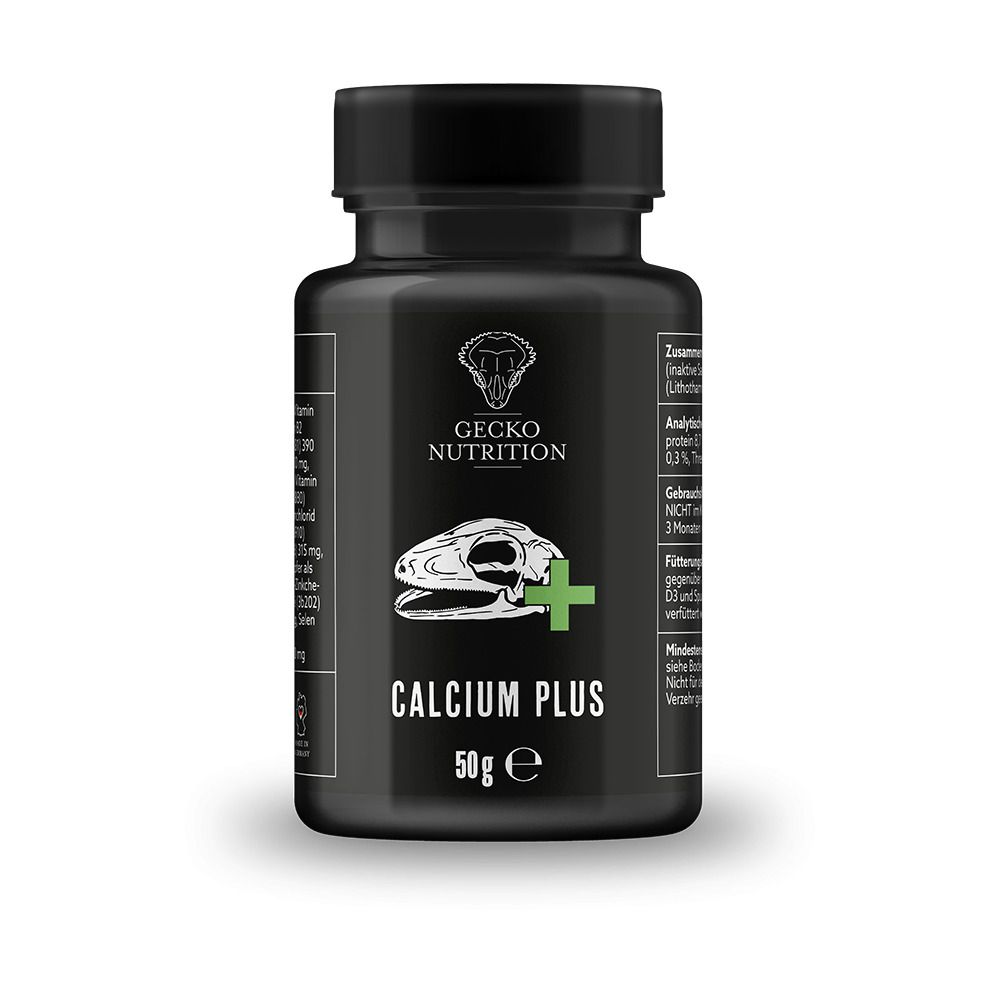 Calciu plus cu vitamine si minerale pentru reptile, Gecko nutrition, 100 g