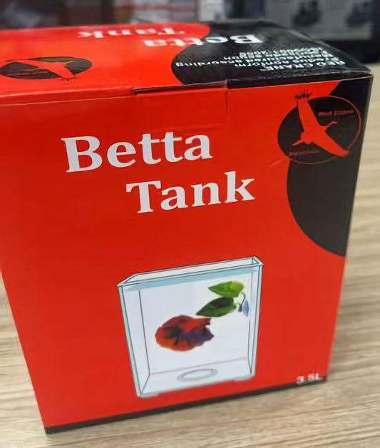 Acvariu Betta plastic - 3.5L, Red Crane