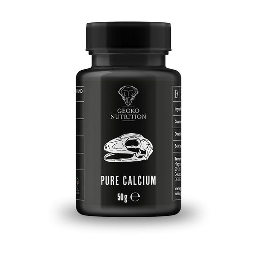 Calciu pur pentru reptile, Gecko Nutrition Pure Calcium, 50g