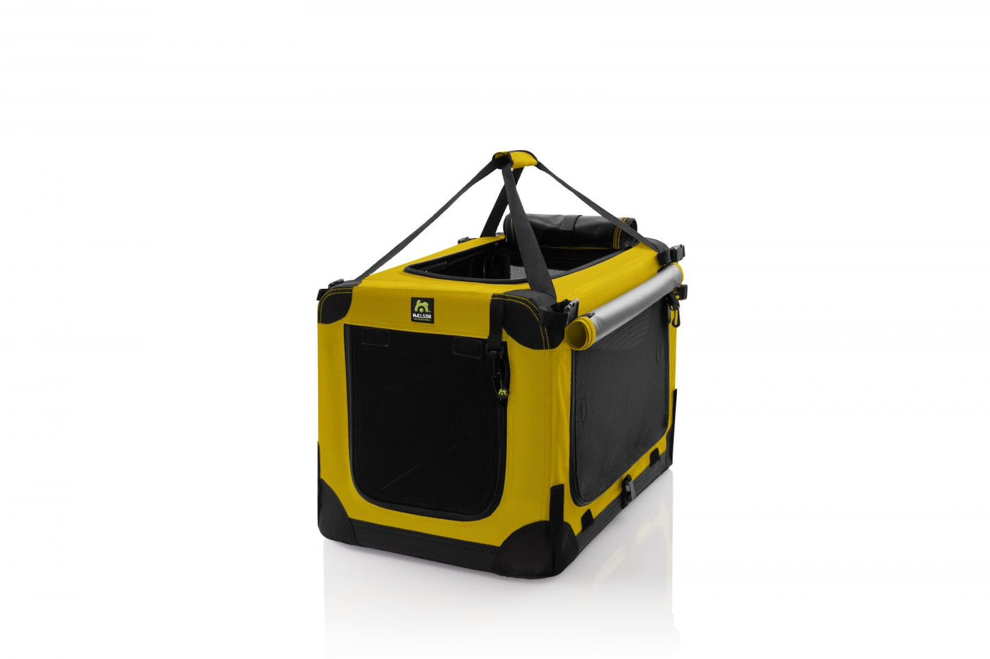Cusca galbena de transport caini si pisici, Soft Kennel, 72 yellow, 72 x 51 x 51 cm