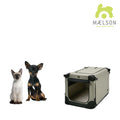 Cusca gri deschis de transport caini si pisici, Soft Kennel, 52 tan, 52 x 33 x 33 cm