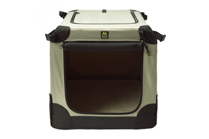 Cusca gri deschis de transport caini si pisici, Soft Kennel, 52 tan, 52 x 33 x 33 cm