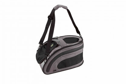 Cusca auto gri inchis pliabila de transport caini si pisici, Snuggle Kennel, 52 anthracite, 52 x 30 x 30 cm