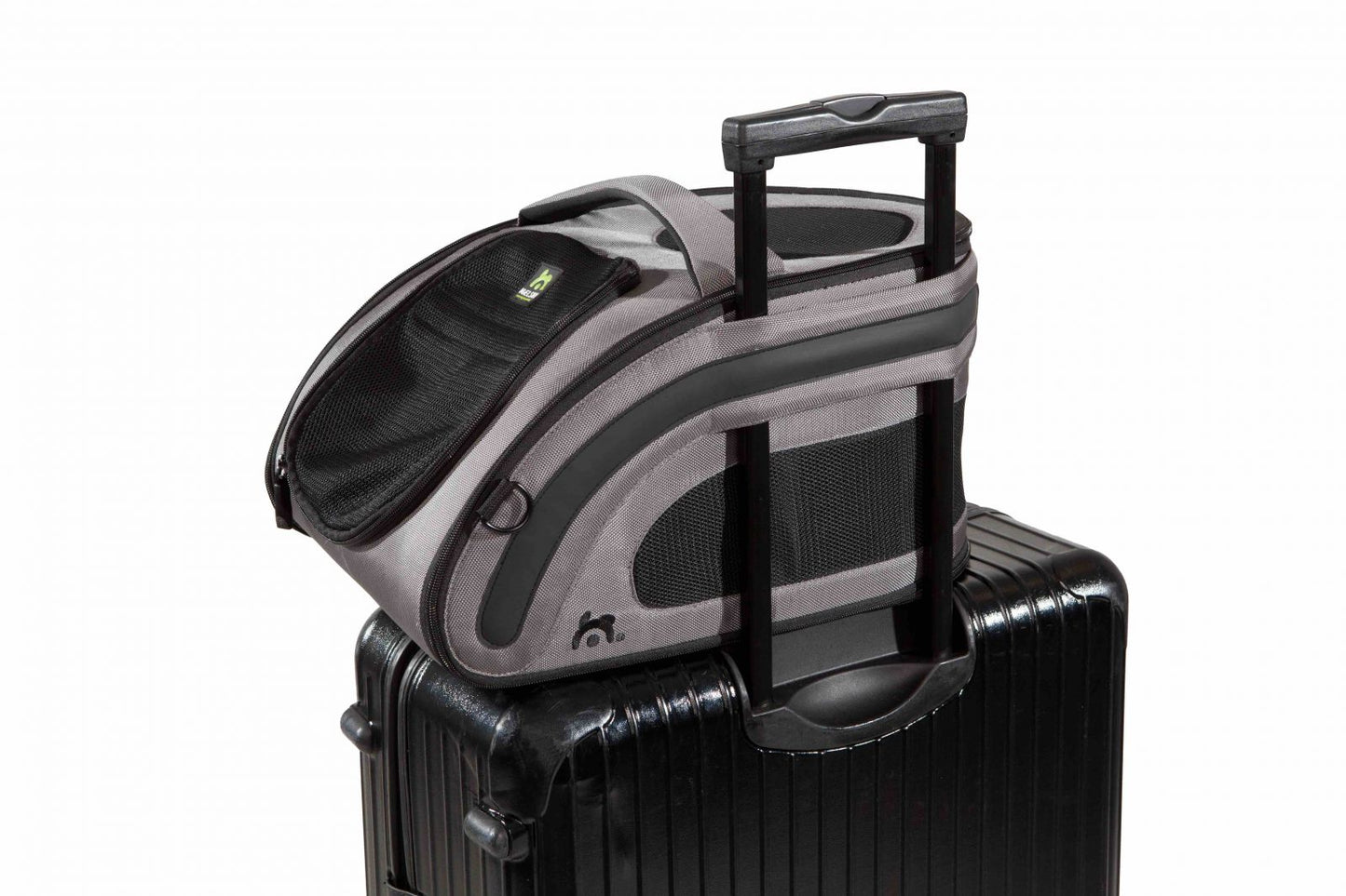 Cusca auto gri inchis pliabila de transport caini si pisici, Snuggle Kennel, 52 anthracite, 52 x 30 x 30 cm