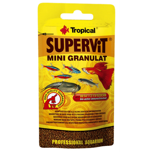 Tropical Supervit Mini Granulátum 10g - Teljesértékű Haleleség