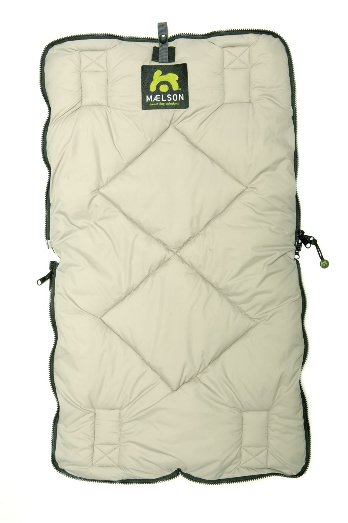 Patura de calatorie negru cu bej pentru caini si pisici, Cosy Roll 80 black/beige, 80 x 45 cm