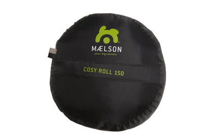 Patura de calatorie negru cu bej pentru caini si pisici, Cosy Roll 80 black/beige, 80 x 45 cm