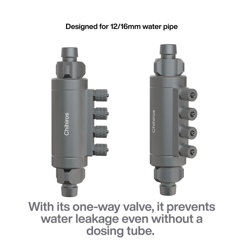 Adaptor pentru Dozare pe Furtun de Acvariu, Chihiros Dosing Flow Adapter, 12/16 mm