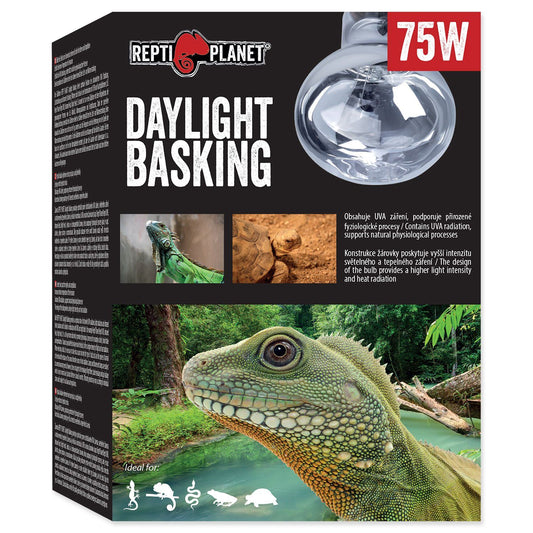 Bec de incalzire pentru terarii, Repti Planet Bulb Daylight Basking Spot 75W