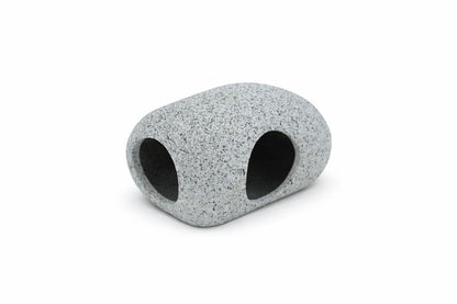 Decor ceramic acvariu Red Crane ascunzatoare dubla tip piatra ST-1601