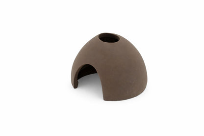 Decor ceramic acvariu Red Crane ascunzatoare tip cupola ST-201