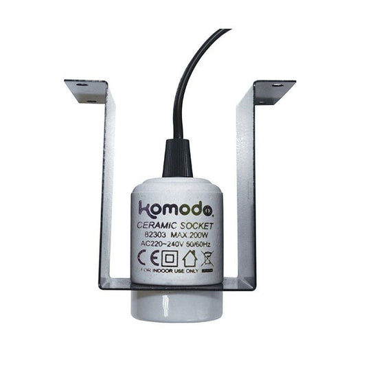 Kerámia lámpa rögzítő konzollal -  Komodo Ceramic ES Lamp Fixture