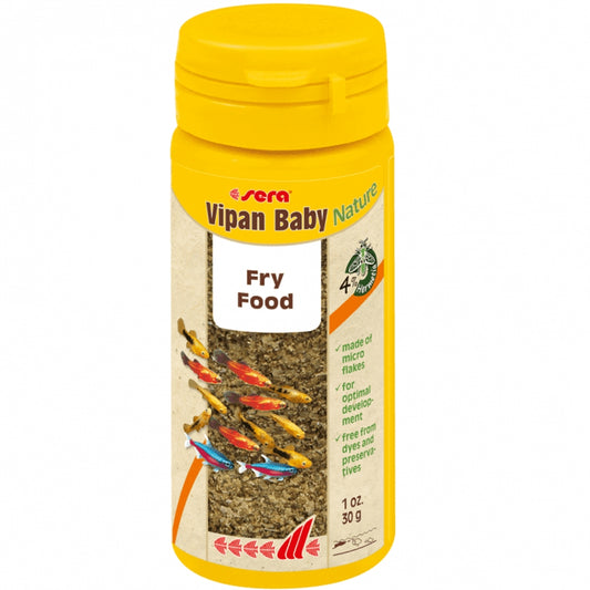 Hrana micro fulgi pentru puiet, Sera Vipan Baby Nature,