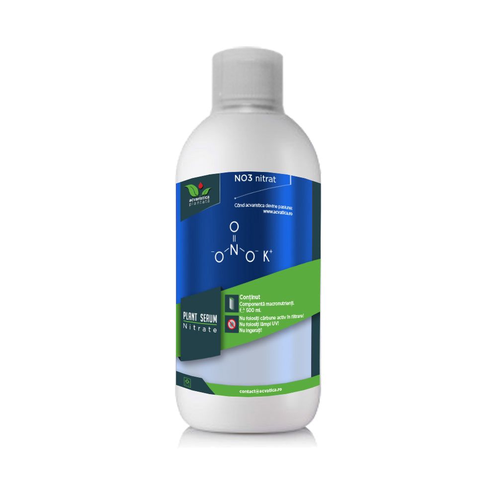 Fertilizant pentru plante acvatice pe bază de nitrat/azotat, Plant Serum NO3, 500 ml