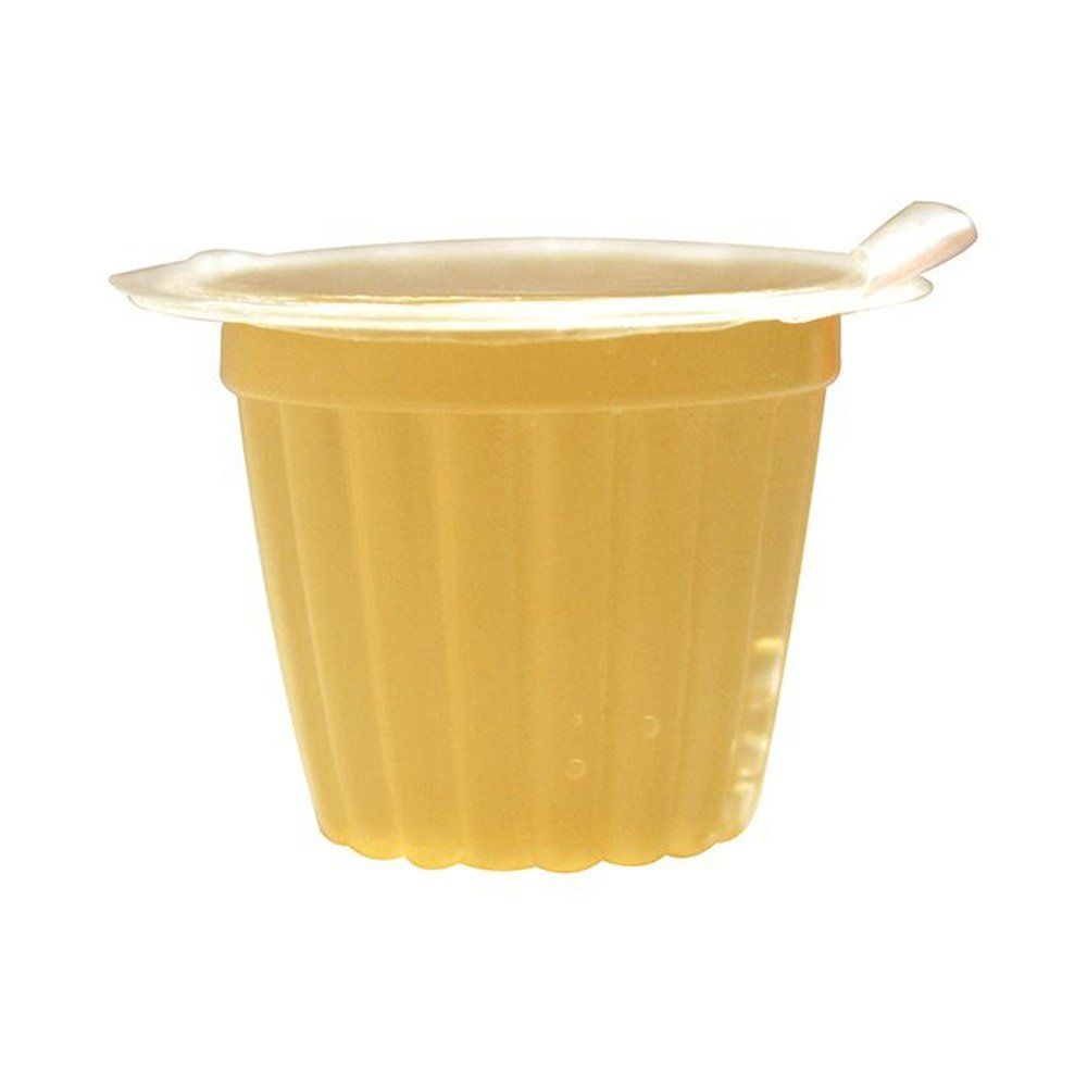 Borcan cu recipiente cu gelatina cu diverse arome pentru hrana reptilelor, Komodo Jelly Pots Fruit Mix Jar, 60 buc.