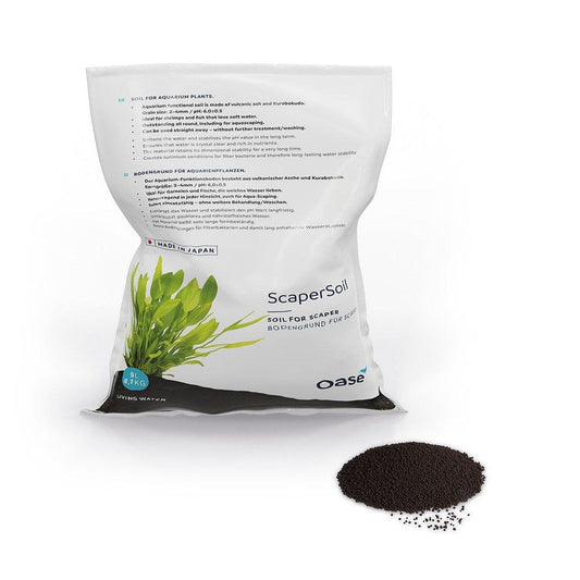 Substrat fertil, Oase ScaperLine Soil, 9l, negru