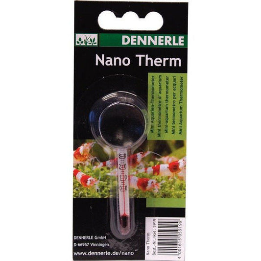 Nano hőmérő tapadókoronggal, Dennerle Nano Therm